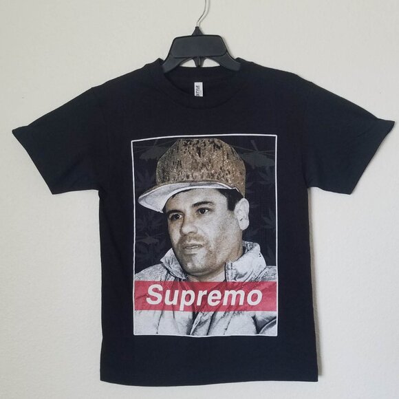 New "El Chapo Supremo" Unisex Silkscreen T-Shirt. Available From Small–3XL - Picture 1 of 2